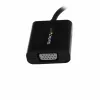 StarTech.com Adapter Mini DisplayPort na VGA - Aktywny konwerter Mini DP na VGA - Wideo 1080p - mDP lub Thunderbolt 1/2 Mac/PC na monitor/projektor/wyświetlacz VGA - Klucz mDP 1.2 na VGA - Czarny