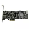 StarTech.com 4-portowa karta adaptera PCI Express (PCIe) SuperSpeed USB 3.0 z 2 dedykowanymi kanałami 5 Gb/s - UASP - zasilanie SATA / LP4