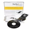 StarTech.com 4-portowa karta adaptera PCI Express (PCIe) SuperSpeed USB 3.0 z 2 dedykowanymi kanałami 5 Gb/s - UASP - zasilanie SATA / LP4
