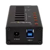 StarTech.com 4-portowy hub USB 3.0 oraz 3 dedykowane porty ładowania USB (2 x 1 A i 1 x 2 A) – metalowa obudowa z możliwością montażu ściennego