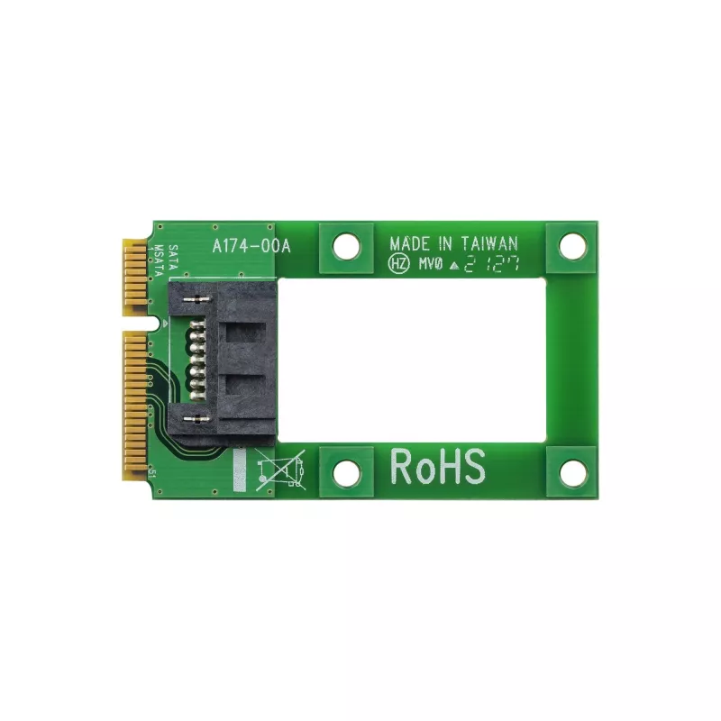 Adapter StarTech.com SATA Drive to mSATA Host dla dysków SATA 2,5 / 3,5 cala