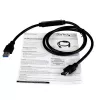 StarTech.com Kabel przejściówki USB 3.0 na eSATA dla HDD / SSD / ODD - 0,9 m kabel przejściówki eSATA dysk twardy na USB 3.0 - SATA 6 Gb/s