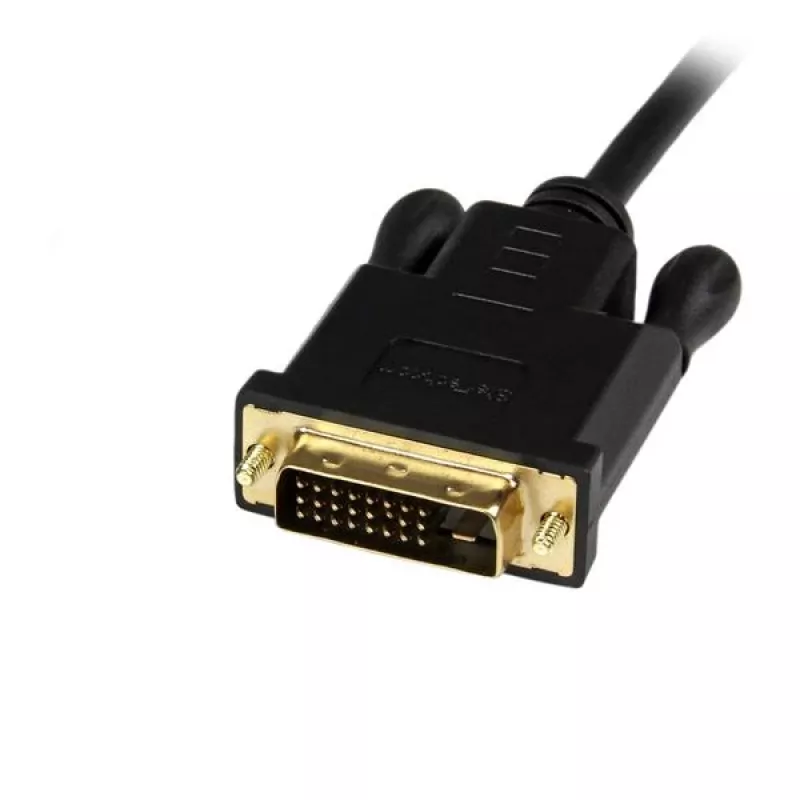 StarTech.com 3ft (1m) Kabel DisplayPort na DVI – wideo 1080p – aktywny adapter kablowya DisplayPort na DVI – konwerter kabla DisplayPort na DVI-D Single Link – kabel monitorowy DP 1.2 na DVI