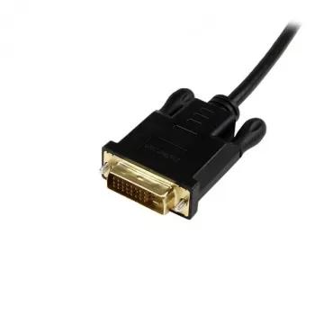 StarTech.com 1,8 m kabel Mini DisplayPort do DVI – Aktywny adapter Mini DP do DVI – Wideo 1080p – mDP 1.2 na DVI-D Single Link – mDP lub Thunderbolt 1/2 Mac/PC do monitora DVI