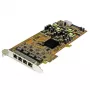 StarTech.com 4-portowa karta sieciowa Gigabit Power over Ethernet PCIe - PSE / PoE PCI Express NIC - TAA