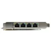 StarTech.com 4-portowa karta sieciowa Gigabit Power over Ethernet PCIe - PSE / PoE PCI Express NIC - TAA