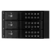 StarTech.com 3-kieszeniowa aluminiowa beztackowa ramka backplane do hot swap dla dysków 3,5 inch SAS II/SATA III - 6 Gb/s HDD