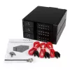 StarTech.com 3-kieszeniowa aluminiowa beztackowa ramka backplane do hot swap dla dysków 3,5 inch SAS II/SATA III - 6 Gb/s HDD