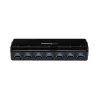 StarTech.com 7-portowy hub USB 3.0 – stacjonarny ~ 7-portowy hub USB 3.0 (5 Gb/s) – stacjonarny