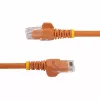 Kabel Ethernet StarTech.com 3 m CAT6 – Pomarańczowy przewód Gigabit Ethernet CAT 6 – 250 MHz, 100 W PoE, RJ45 UTP, kabel sieciowy/krosowy, bez zaczepów, z odciążeniem, testowany indywidualnie
