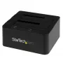 Stacja dokująca do dysków twardych StarTech.com Dual-Bay USB 3.0 / eSATA na SATA, dok USB do dysków twardych, zewnętrzna stacja dokująca do dysków SSD/HDD 2.5/3.5 cala SATA I/II/III, zatoki z funkcją hot-swap, ładowanie od góry
