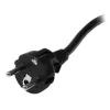 StarTech.com 2m (6ft) komputerowy kabel zasilający, 16AWG, EU Schuko do C19, 16A 250V, czarny zamienny kabel zasilający AC, kabel zasilający do drukarki, kabel zasilający do PC, kabel zasilający do monitora – atest UL