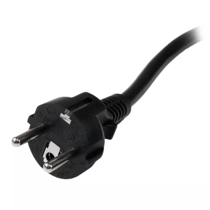 StarTech.com 2m (6ft) komputerowy kabel zasilający, 16AWG, EU Schuko do C19, 16A 250V, czarny zamienny kabel zasilający AC, kabel zasilający do drukarki, kabel zasilający do PC, kabel zasilający do monitora – atest UL