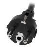 StarTech.com 2m (6ft) komputerowy kabel zasilający, 16AWG, EU Schuko do C19, 16A 250V, czarny zamienny kabel zasilający AC, kabel zasilający do drukarki, kabel zasilający do PC, kabel zasilający do monitora – atest UL