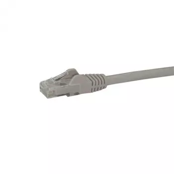 StarTech.com 1m CAT6 kabel Ethernet - Szary CAT 6 Gigabit Ethernet Wire -250MHz 100W PoE RJ45 UTP Kabel sieciowy/krosowy bez zaczepów z odciążeniem, indywidualnie testowany