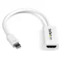 StarTech.com adapter Mini DisplayPort na HDMI - Aktywna przejściówka mDP na HDMI - 4K 30 Hz - Mini DP lub Thunderbolt 1/2 Mac/PC do monitora/projektora/telewizora HDMI - Adapter mDP 1.2 na HDMI - Biały
