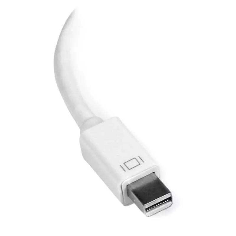 StarTech.com adapter Mini DisplayPort na HDMI - Aktywna przejściówka mDP na HDMI - 4K 30 Hz - Mini DP lub Thunderbolt 1/2 Mac/PC do monitora/projektora/telewizora HDMI - Adapter mDP 1.2 na HDMI - Biały