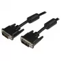 StarTech.com 2m DVI-D Single Link kabel - M/M, 2 m, DVI-D, DVI-D, Męski, Męski, Czarny