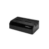 Stacja dokująca dla dysków twardych StarTech.com 4-kieszeniowa USB 3.0 do SATA, dok do dysków twardych USB, zewnętrzna stacja dokująca dla dysków SSD/HDD 2,5/3,5 cala SATA III, kieszeń na dyski twarde z możliwością wymiany podczas pracy, ładowanie od góry