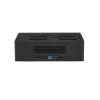 Stacja dokująca dla dysków twardych StarTech.com 4-kieszeniowa USB 3.0 do SATA, dok do dysków twardych USB, zewnętrzna stacja dokująca dla dysków SSD/HDD 2,5/3,5 cala SATA III, kieszeń na dyski twarde z możliwością wymiany podczas pracy, ładowanie od góry