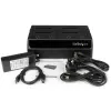 Stacja dokująca dla dysków twardych StarTech.com 4-kieszeniowa USB 3.0 do SATA, dok do dysków twardych USB, zewnętrzna stacja dokująca dla dysków SSD/HDD 2,5/3,5 cala SATA III, kieszeń na dyski twarde z możliwością wymiany podczas pracy, ładowanie od góry