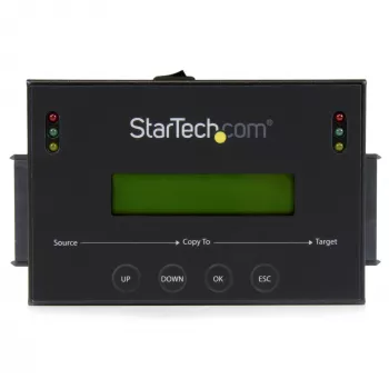 StarTech.com Samodzielny duplikator dysków twardych 1:1 z menedżerem obrazów dysków do tworzenia kopii zapasowych i przywracania, przechowuje kilka obrazów dysków na jednym dysku SATA 2,5/3,5 cala, klonowanie HDD/SSD, nie wymaga komputera