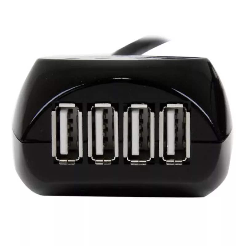 StarTech.com 15 m aktywny kabel USB 2.0 z 4-portowym hubem