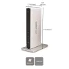 Stacja dokująca StarTech.com Dual-Monitor USB 3.0 z DVI i pionową podstawą