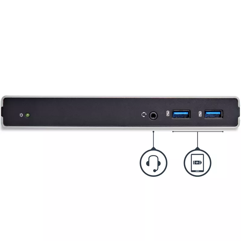 Stacja dokująca StarTech.com Dual-Monitor USB 3.0 z DVI i pionową podstawą