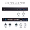 Stacja dokująca StarTech.com Dual-Monitor USB 3.0 z DVI i pionową podstawą