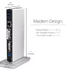 Stacja dokująca StarTech.com Dual-Monitor USB 3.0 z DVI i pionową podstawą