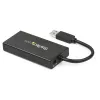 StarTech.com 3-Port Portable USB 3.0 Hub plus Gigabit Ethernet - ST3300GU3B