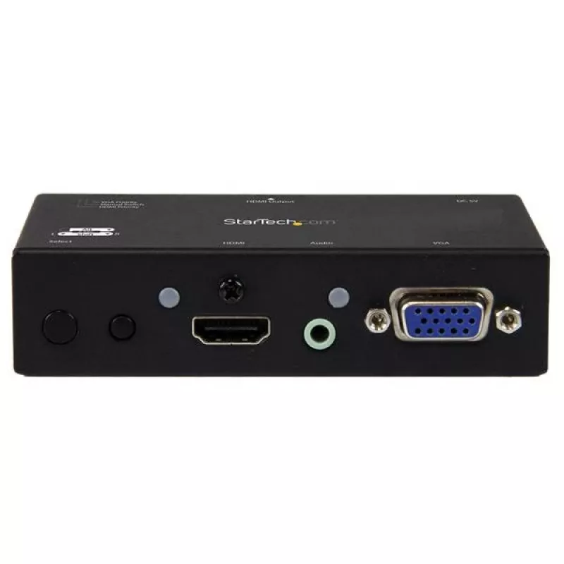 StarTech.com 2x1 HDMI + VGA do HDMI Converter Switch z automatycznym i priorytetowym przełączaniem – 1080p