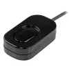 StarTech.com 2-portowy kabel VGA USB KVM Switch - zasilany przez USB z przełącznikiem zdalnym