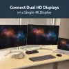 StarTech.com USB 3.0 Docking Station Dual Monitor z HDMI i 4K DisplayPort – USB 3.0 do 4x USB-A, Ethernet, HDMI i DP – Uniwersalna stacja dokująca USB Type A do laptopów dla Mac i Windows