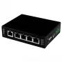 StarTech.com 5-portowy niezarządzalny przemysłowy przełącznik Gigabit Ethernet - montaż na szynie DIN / ścianie
