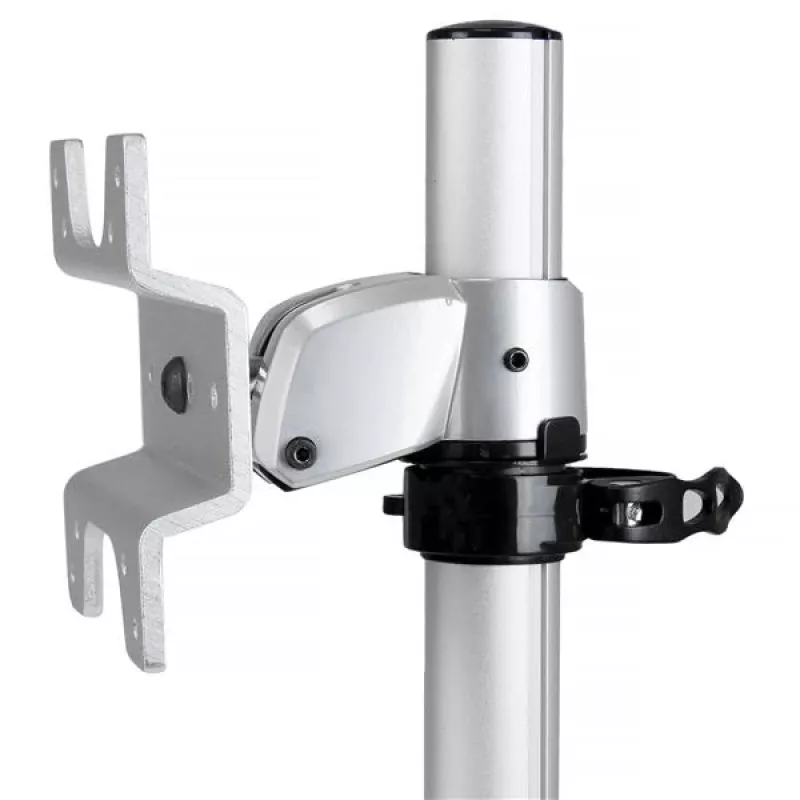 Stojak pod pojedynczy monitor StarTech.com - Regulowany - Stalowy - Srebrny