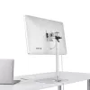 Stojak pod pojedynczy monitor StarTech.com - Regulowany - Stalowy - Srebrny