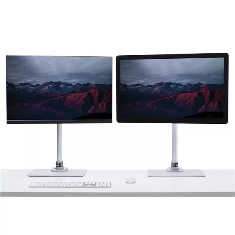 Stojak pod pojedynczy monitor StarTech.com - Regulowany - Stalowy - Srebrny