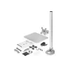 Stojak pod pojedynczy monitor StarTech.com - Regulowany - Stalowy - Srebrny