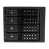 StarTech.com 4-zatokowa aluminiowa beztackowa płyta montażowa hot swap do 4 dysków twardych 3,5 inch SAS II/SATA III - 6 Gb/s HDD