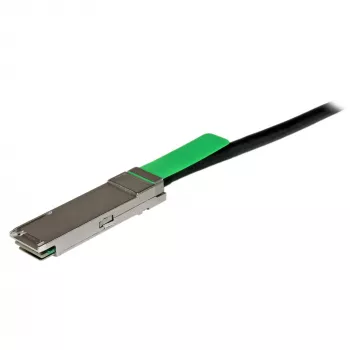 StarTech.com MSA Compliant QSFP+ Direct-Attach Twinax kabel - 2 m (6.6 ft)~MSA Uncoded Kompatybilny 2m 40G QSFP+ to QSFP+ Direct Attach Breakout kabel Twinax - 40 GbE QSFP+ miedź DAC 40 Gbps Low Power Passive transceiver Module DAC