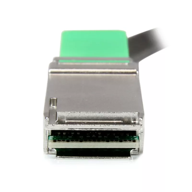 StarTech.com MSA Compliant QSFP+ Direct-Attach Twinax kabel - 2 m (6.6 ft)~MSA Uncoded Kompatybilny 2m 40G QSFP+ to QSFP+ Direct Attach Breakout kabel Twinax - 40 GbE QSFP+ miedź DAC 40 Gbps Low Power Passive transceiver Module DAC