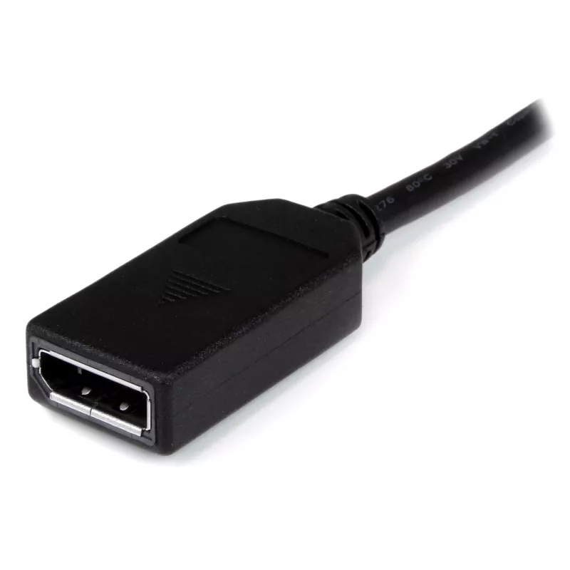 StarTech.com adapter kablowy DMS-59 na dwa DisplayPort 20 cm – Wideo 4K x 2K – Kabel rozgałęźny LFH DMS 59 pin (M) na 2x DisplayPort 1.2 (F) – Karta graficzna LFH do dwóch monitorów DP