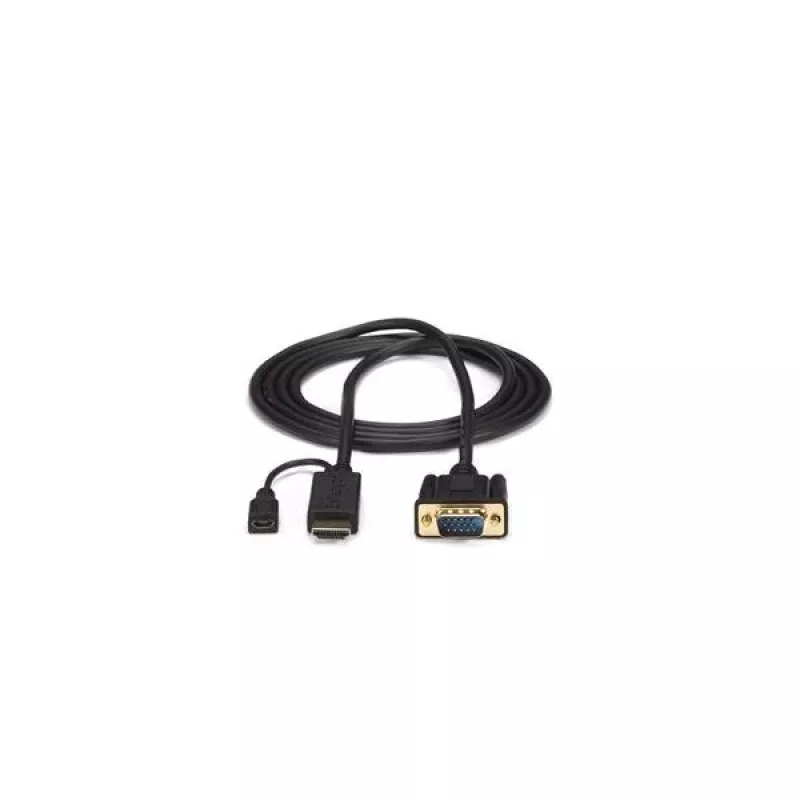 StarTech.com 3 ft HDMI na VGA aktywny kabel konwertera - adapter HDMI na VGA - 1920x1200 lub 1080p