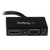 StarTech.com Travel A/V Adapter: 2 w 1 Mini DisplayPort na HDMI lub VGA