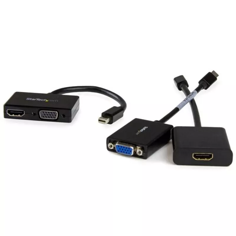 StarTech.com Travel A/V Adapter: 2 w 1 Mini DisplayPort na HDMI lub VGA