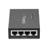 StarTech.com 4-Port Gigabit Midspan - PoE+ Injector - 802.3at/af