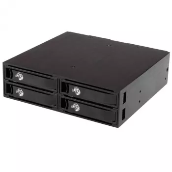 StarTech.com 4-zatokowa płyta montażowa mobilnej kieszeni na dyski 2,5 inch SATA/SAS