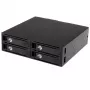 StarTech.com 4-zatokowa płyta montażowa mobilnej kieszeni na dyski 2,5 inch SATA/SAS